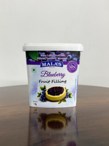 Mala's Blueberry Fruit Filling 1kg