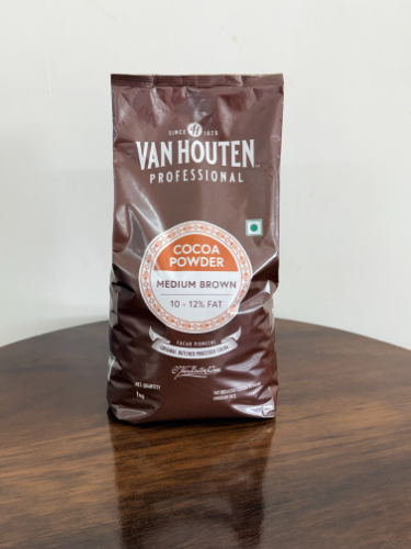 Vanhouten Medium Brown Cocoa Powder 1kg
