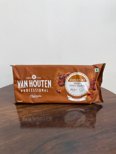 Vanhouten 35.6% Milk Chocolate Coverture 1kg