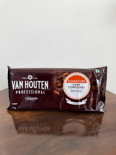 Vanhouten Semi Sweet Dark Compound 1kg