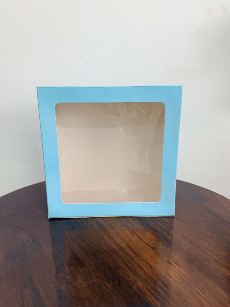 Cake Box Blue